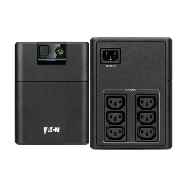 Onduleur Line-interactive Eaton 5E Gen2 5E1200UI USB – 660 W / 1200 VA – 6 prises C13