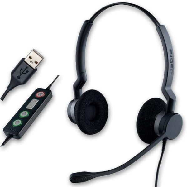 Casque Jabra BIZ 2300 USB DUO Stéréo