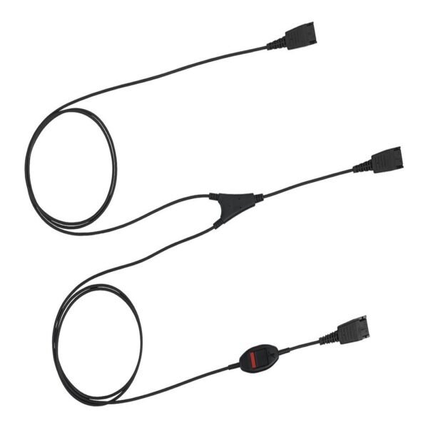 JABRA - Câble Y pour superviseur - 1,5 m - QD -> 2xQD avec coupure micro intégrée