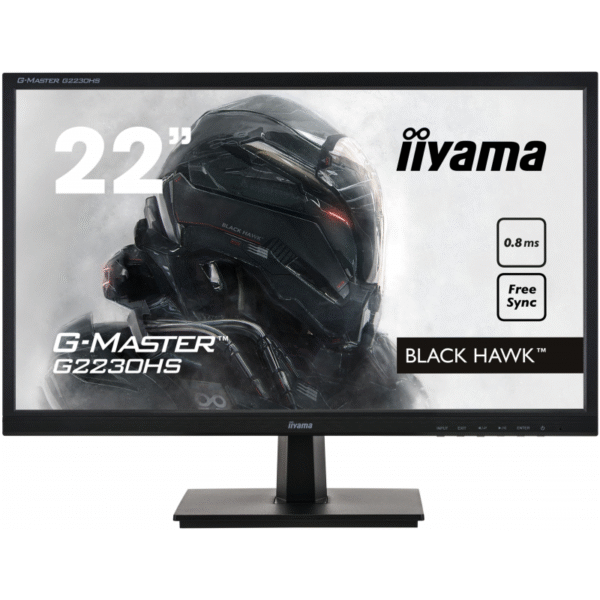 MONITEUR PC LED FULL HD IIYAMA G2230HS-B1 - 21.5 POUCES